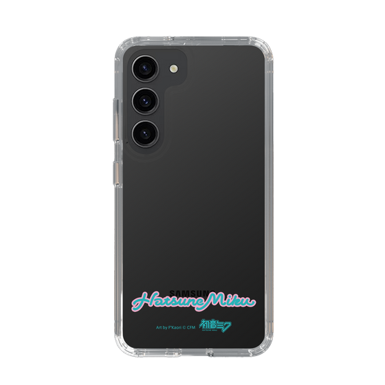 Slim Protection Case［ HATSUNE MIKU - Logo - Blue Green ］