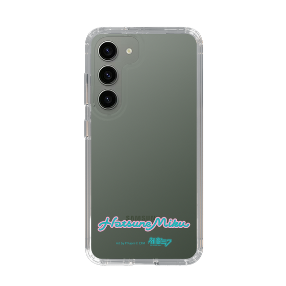 Slim Protection Case［ HATSUNE MIKU - Logo - Blue Green ］