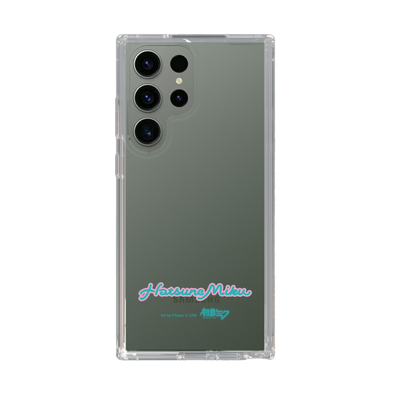 Slim Protection Case［ HATSUNE MIKU - Logo - Blue Green ］