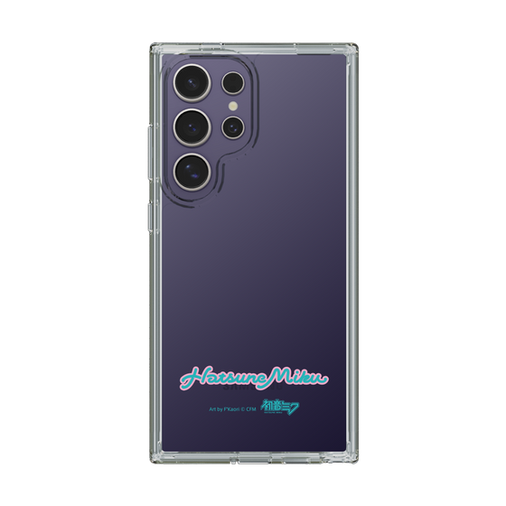 Slim Protection Case［ HATSUNE MIKU - Logo - Blue Green ］