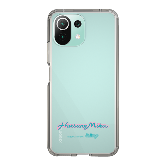 Slim Protection Case［ HATSUNE MIKU - Logo - Blue Green ］