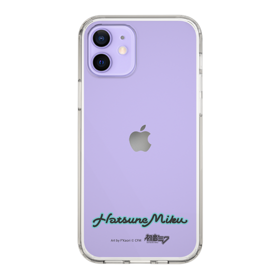Slim Protection Case［ HATSUNE MIKU - Logo - Black ］