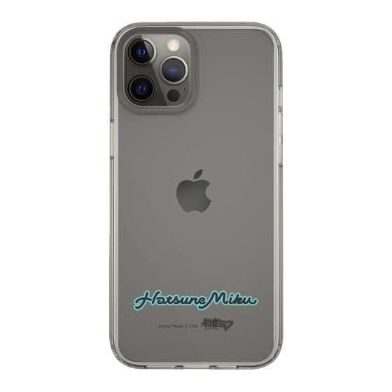 Slim Protection Case［ HATSUNE MIKU - Logo - Black ］