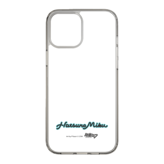 Slim Protection Case［ HATSUNE MIKU - Logo - Black ］