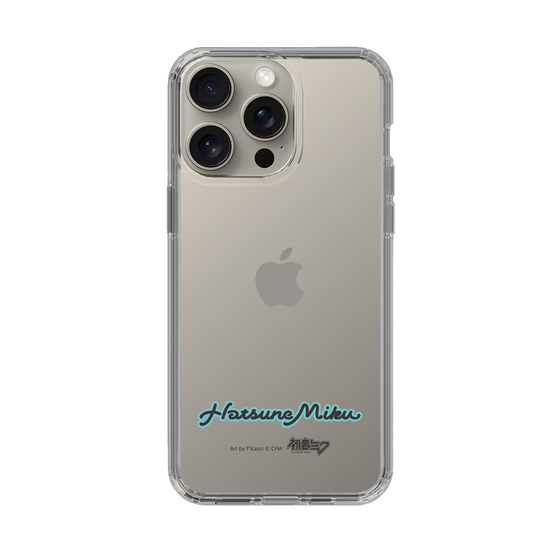 Slim Protection Case［ HATSUNE MIKU - Logo - Black ］