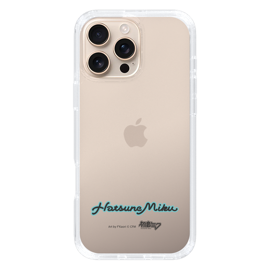 Slim Protection Case［ HATSUNE MIKU - Logo - Black ］