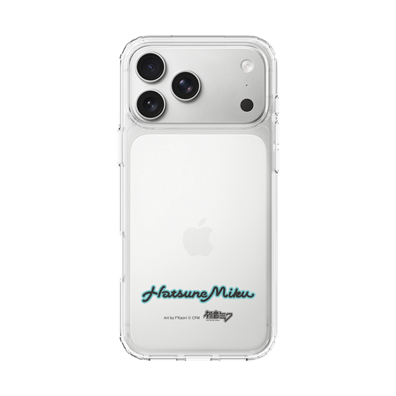 Slim Protection Case［ HATSUNE MIKU - Logo - Black ］