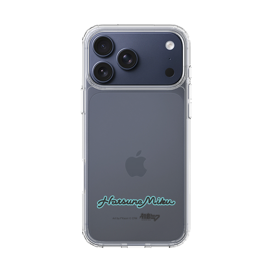 Slim Protection Case［ HATSUNE MIKU - Logo - Black ］