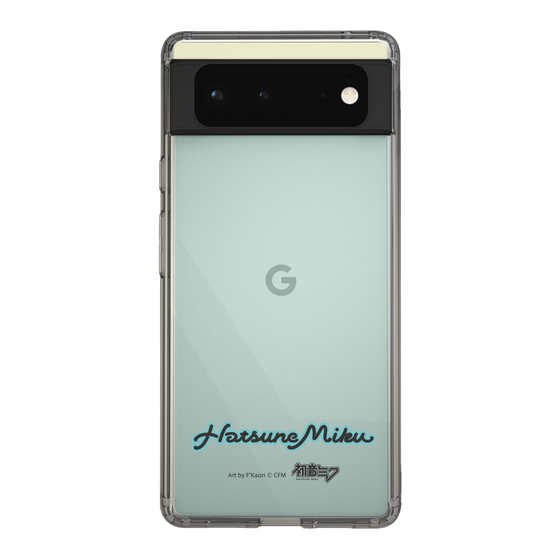 Slim Protection Case［ HATSUNE MIKU - Logo - Black ］