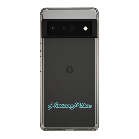 Slim Protection Case［ HATSUNE MIKU - Logo - Black ］