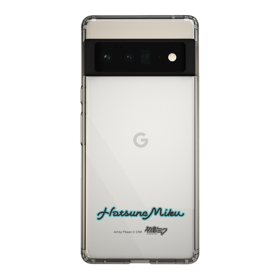 Slim Protection Case［ HATSUNE MIKU - Logo - Black ］