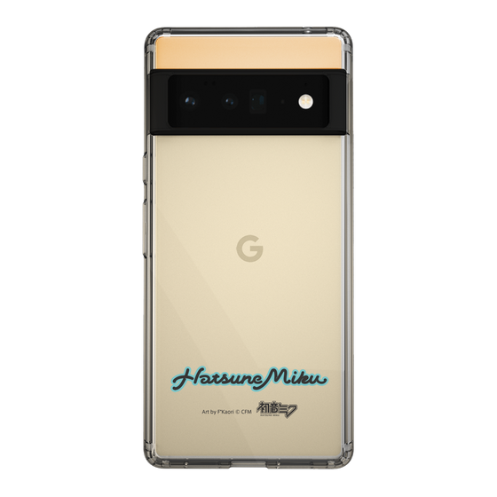 Slim Protection Case［ HATSUNE MIKU - Logo - Black ］