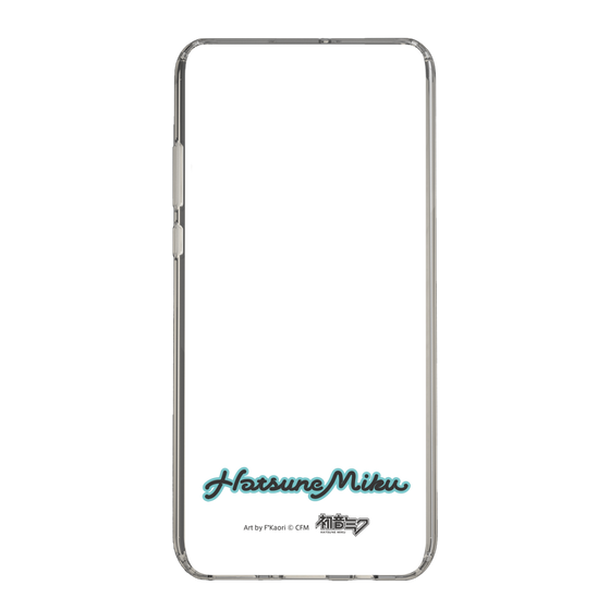 Slim Protection Case［ HATSUNE MIKU - Logo - Black ］