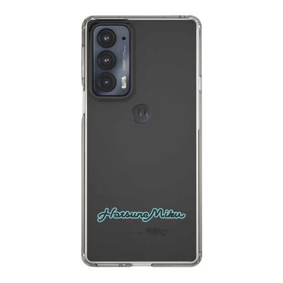 Slim Protection Case［ HATSUNE MIKU - Logo - Black ］