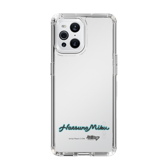 Slim Protection Case［ HATSUNE MIKU - Logo - Black ］