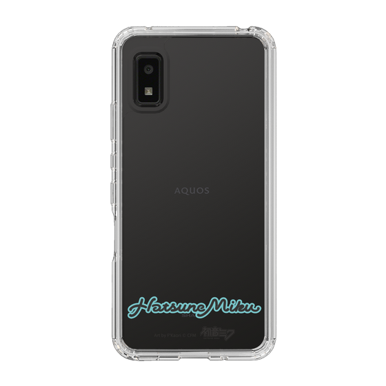 Slim Protection Case［ HATSUNE MIKU - Logo - Black ］