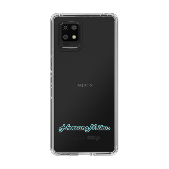 Slim Protection Case［ HATSUNE MIKU - Logo - Black ］