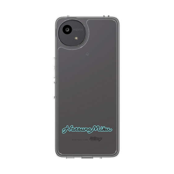 Slim Protection Case［ HATSUNE MIKU - Logo - Black ］