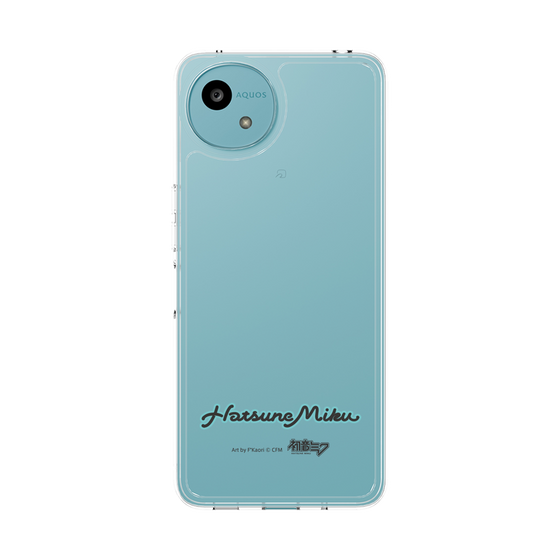 Slim Protection Case［ HATSUNE MIKU - Logo - Black ］