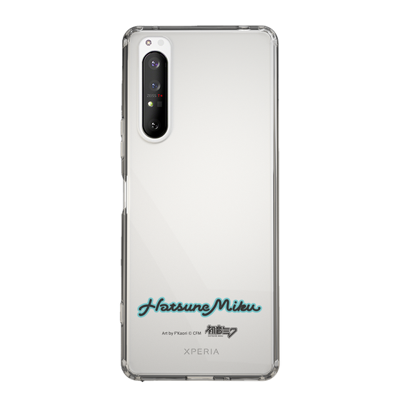 Slim Protection Case［ HATSUNE MIKU - Logo - Black ］