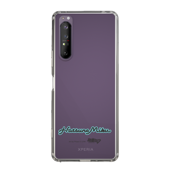 Slim Protection Case［ HATSUNE MIKU - Logo - Black ］