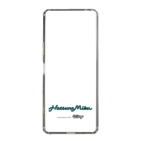 Slim Protection Case［ HATSUNE MIKU - Logo - Black ］