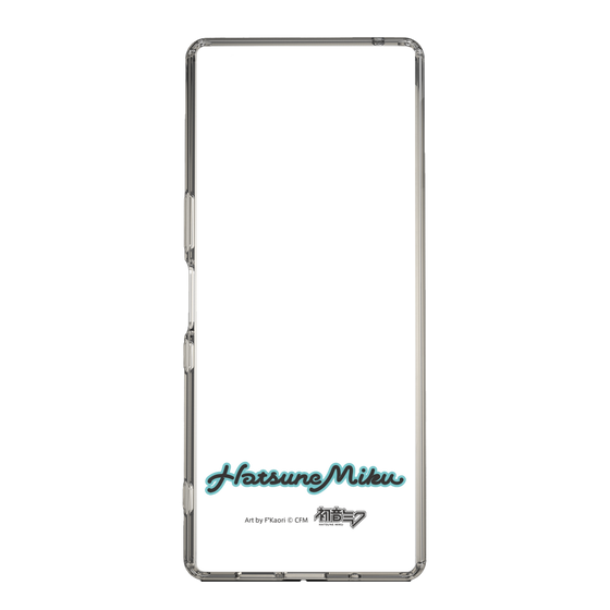 Slim Protection Case［ HATSUNE MIKU - Logo - Black ］