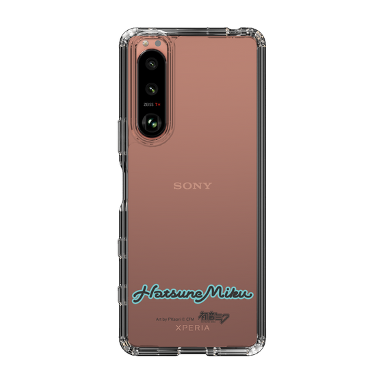 Slim Protection Case［ HATSUNE MIKU - Logo - Black ］