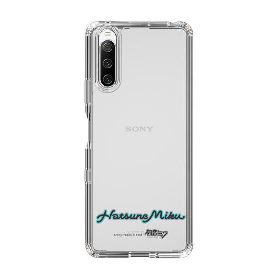 Slim Protection Case［ HATSUNE MIKU - Logo - Black ］