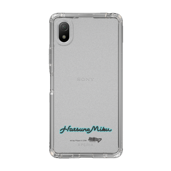 Slim Protection Case［ HATSUNE MIKU - Logo - Black ］