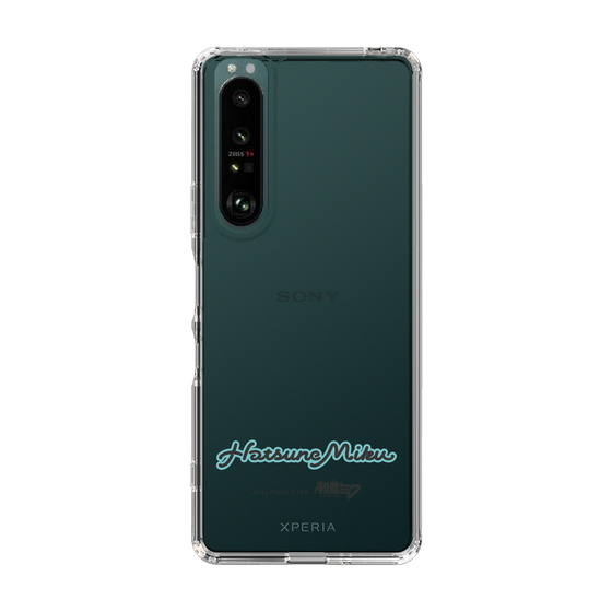 Slim Protection Case［ HATSUNE MIKU - Logo - Black ］