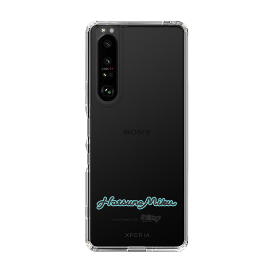 Slim Protection Case［ HATSUNE MIKU - Logo - Black ］