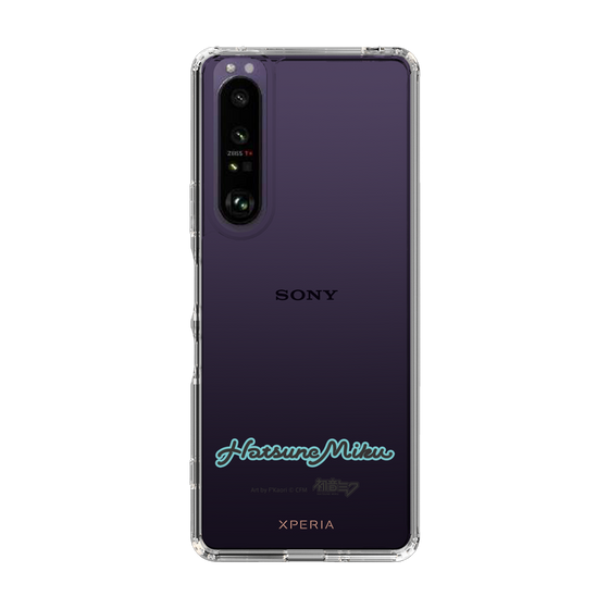 Slim Protection Case［ HATSUNE MIKU - Logo - Black ］