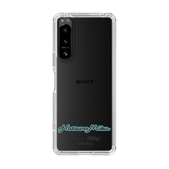 Slim Protection Case［ HATSUNE MIKU - Logo - Black ］