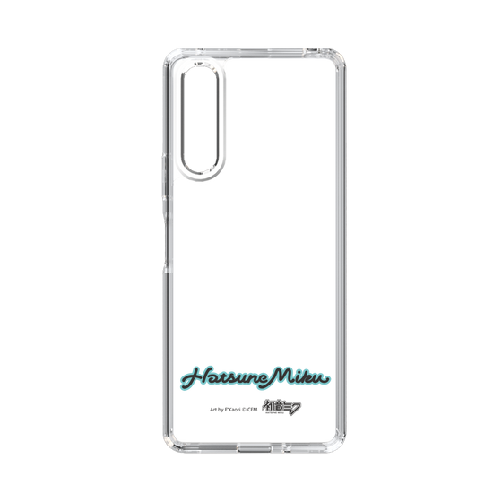 Slim Protection Case［ HATSUNE MIKU - Logo - Black ］