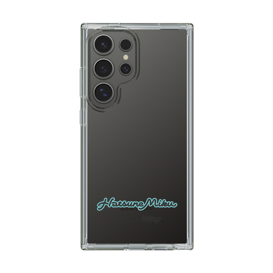 Slim Protection Case［ HATSUNE MIKU - Logo - Black ］