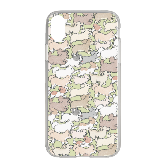 Slim Protection Case［ Hello, It's Dog - Full of Dogs ］