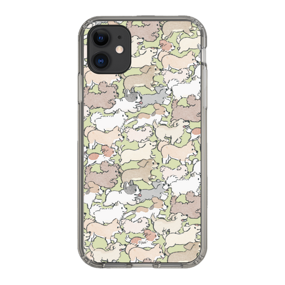 Slim Protection Case［ Hello, It's Dog - Full of Dogs ］