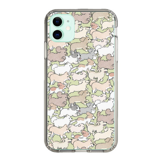 Slim Protection Case［ Hello, It's Dog - Full of Dogs ］