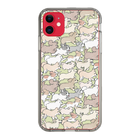 Slim Protection Case［ Hello, It's Dog - Full of Dogs ］