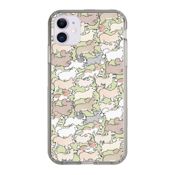 Slim Protection Case［ Hello, It's Dog - Full of Dogs ］