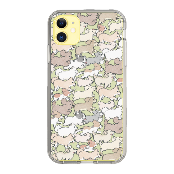 Slim Protection Case［ Hello, It's Dog - Full of Dogs ］