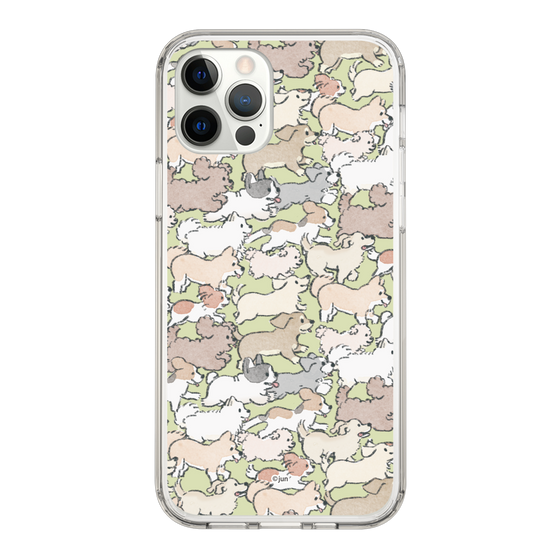Slim Protection Case［ Hello, It's Dog - Full of Dogs ］