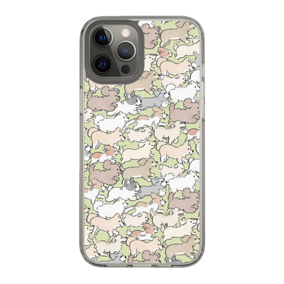 Slim Protection Case［ Hello, It's Dog - Full of Dogs ］