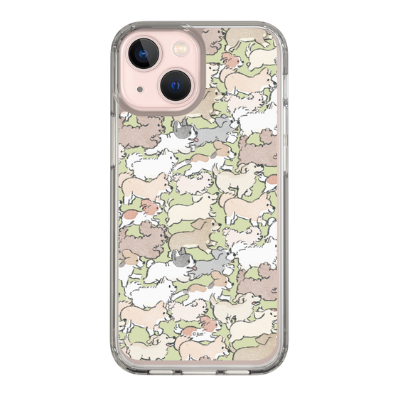 Slim Protection Case［ Hello, It's Dog - Full of Dogs ］