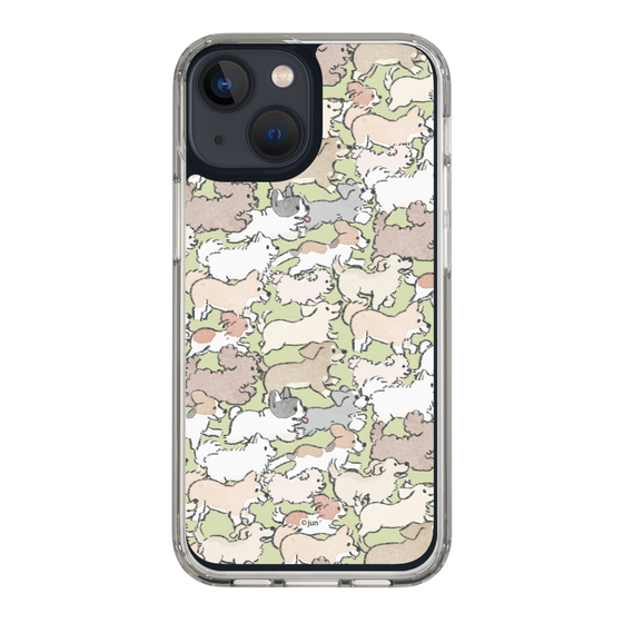 Slim Protection Case［ Hello, It's Dog - Full of Dogs ］