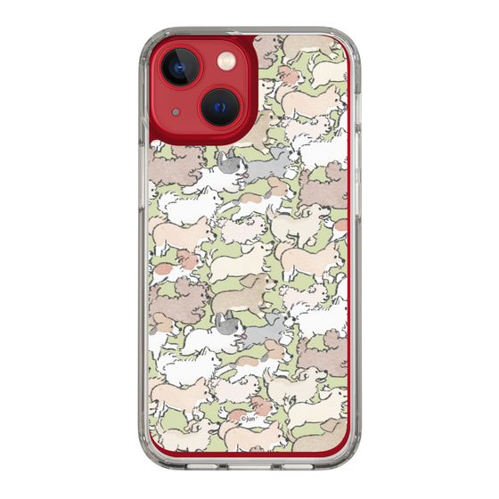 Slim Protection Case［ Hello, It's Dog - Full of Dogs ］