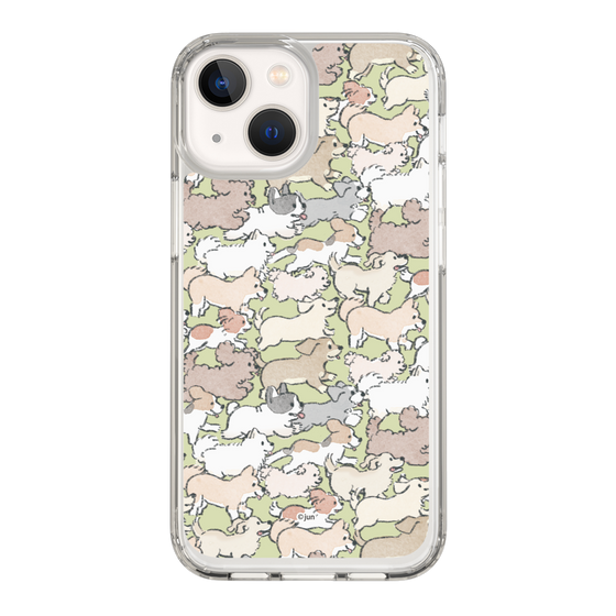 Slim Protection Case［ Hello, It's Dog - Full of Dogs ］