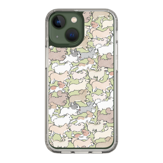 Slim Protection Case［ Hello, It's Dog - Full of Dogs ］
