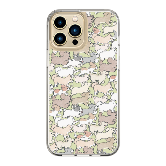 Slim Protection Case［ Hello, It's Dog - Full of Dogs ］